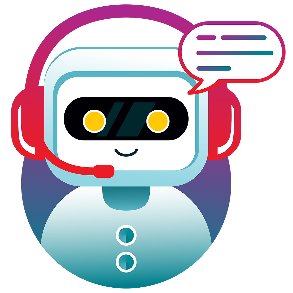 —Pngtree—smart chatbot cartoon clipart_9015126